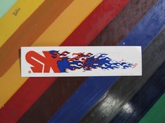 vtg 1990s Asstd. skateboard sticker – late 90s obscure stuff mix Doyt Hot Shot+