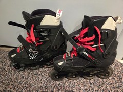 SEBA SX 2 (non-carbon) complete Skate US7 wizard rollerblade