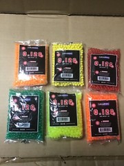 850 Count UKARMS Airsoft BBs 6mm 0.12g BB For Pistol Gun Rifle Choice of Color