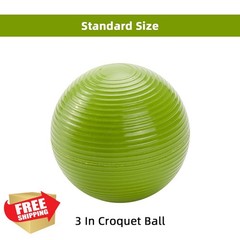 ApudArmis Croquet Balls 3 Inch Multi-colored