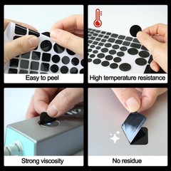 KIWIHUB LED Light Blocking Stickers,Blackout Stickers for Electronic,2 Sheets