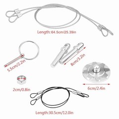 Car Hood Pin Universal CNC Aluminum Alloy Car Racing Hood Pin Lock Appearance