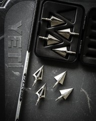 G5 Montec M3 Solid Fixed 3-Blade Broadheads | 3-Pack | 100/125 Grains | Razor…
