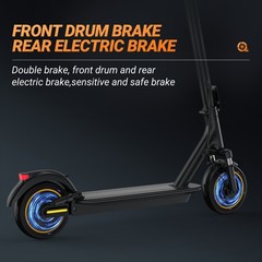 AOVOPRO ESMAX ADULT ELECTRIC SCOOTER, 500W MOTOR, UP 22MPH, FOLDABLE E-SCOOTER