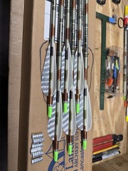 Easton XX75 Camo Hunter 2314 Superlite Arrows 4″ RW Gateway Feathers 32 1/2″ New
