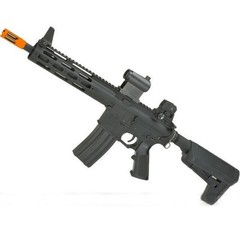 Krytac Alpha CRB Airsoft AEG Battery MOSFET Semi / Full Auto Rifle – Black