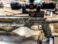 Parker Hammer 325 Crossbow 325 fps 175 lb Draw w/ Scope Gray/Black Bow Hunting