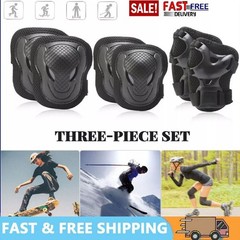 6PCS/SET Children Elbow Wrist and Knee Pads For Kids Safety Skate Bike Cycling