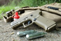 Umarex Glock 19X .177 Cal Air Pistol, Blowback w/ CO2 & BBs (2255212) Gen 5