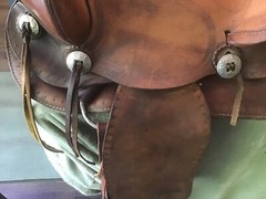 SIMCO SUPREME Western Saddle 14” Vintage Tooled Leather Ranching Western Cowboy