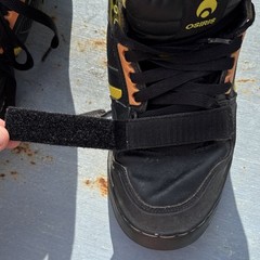 Osiris Tranzor High-Top Skateboarding Shoes Black Yellow Men’s US 12