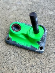 Vintage Gullwing Trucks Skateboard Trucks Phoenix Neon Green OG 80s Used