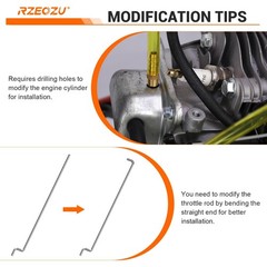 212cc Throttle Plate Linkage Bracket Kit for Mini Bikes, Go Karts, Predator Engi