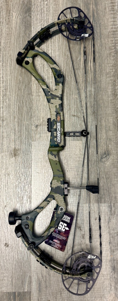PSE Sicario FDS Right Hand 80LB Kuiu Verde Carbon Bow New