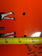 Frankie Hill Rare Double Signed House of Hill Skateboard Red Shaped Deck 2019