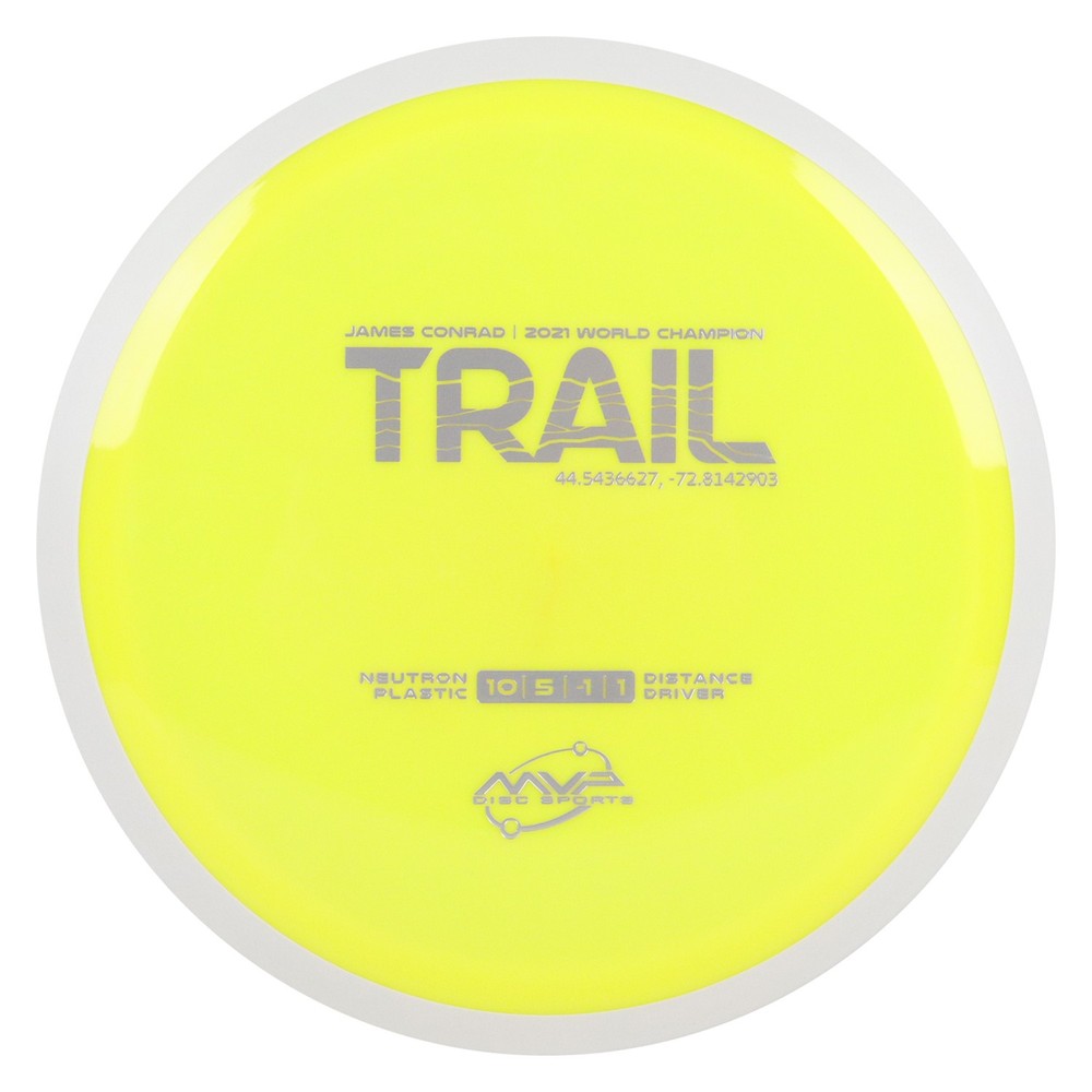 MVP Discs Sports Project Lab Coat James Conrad Neutron Trail Distance Driver 10