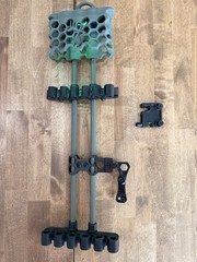 Trophy Ridge Hex Light 5 Bow Quiver 5-Arrow Polymer Compound Green/Black AQ110