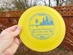 1988 (Innova Mold) (One of a Kind) Patent Disc Golf Innova Frisbee 91 Mold #6200