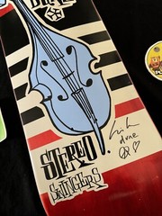 RARE SIGNED Chris DUNE Pastras Jazz Blues Pro Model Skateboard Deck Prime AUTO