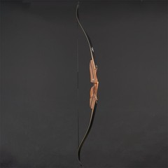 60″ Takedown Recurve Bow 25-60lbs Wooden Limbs Bow Archery Adult Shooting Target