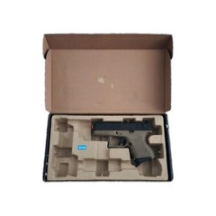WE Model 26 Full Auto Full Blowback Gas Airsoft Pistol Tan w/ Magazine
