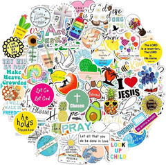 200Pcs Inspirational Christian Stickers for Vision Board Water Bottles Laptop