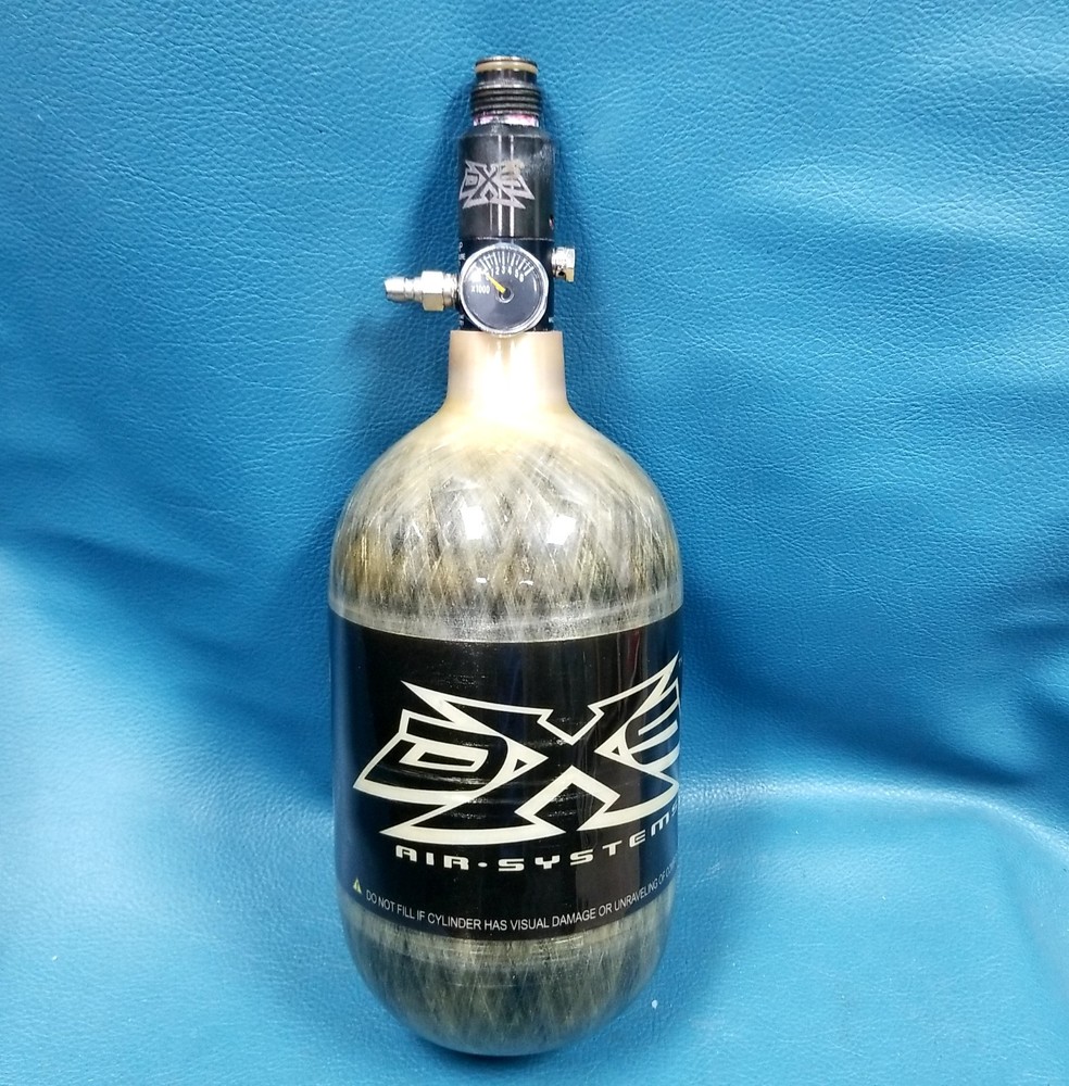 UNTESTED Draxxus 4500 PSI Paintball Tank Air System