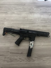 Classic Army X9 Airsoft AEG Rifle Black with Magazine, Fully Functional