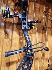 Bear Whitetail INT Bow Package RTH 45-60lbs Black With Bottomland Limbs 335fps
