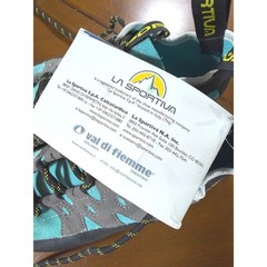 NEW La Sportiva Tarantulace Climbing Shoes US 6 EU 38 UK 5 Turquoise Blue Gray