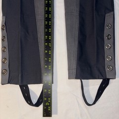 Ride Proud Woman Equestrian Riding Pants US 14 Black Grey