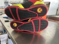 Osiris NYC 83 red ,black &yellow skateboarding shoes #skateboarding #y2k