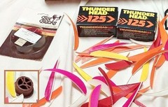 Easton Aluminum Arrows – Bitzenburger Fletching Jig -Thunder head 125 broadheads