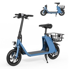 450W Ebike Sports Electric Scooter Adult with Seat Electric Moped E-Scooter US