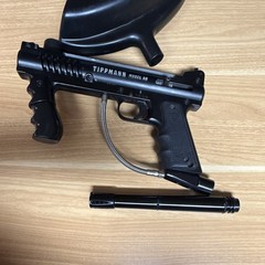 Tippmann Model 98 Mechanical Paintball Marker Black w/ Tacamo ARC Hopper