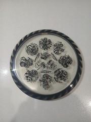 Discraft Fuzed Ring of Halloween BuzzzSaw Black/Clear 177+g Dglo Limited Edition