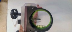 Black Gold Ascent 3-Pin Slider Compound Bow Sight w/ Fiber Optic
