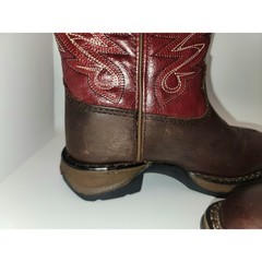 Kids Durango Western Cowboy Boots Size 9.5 Brown Red Western Boots A10-379