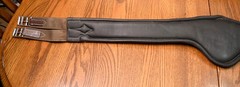 Voltaire, anatomical girth, brown, 58”, $460 for saddle