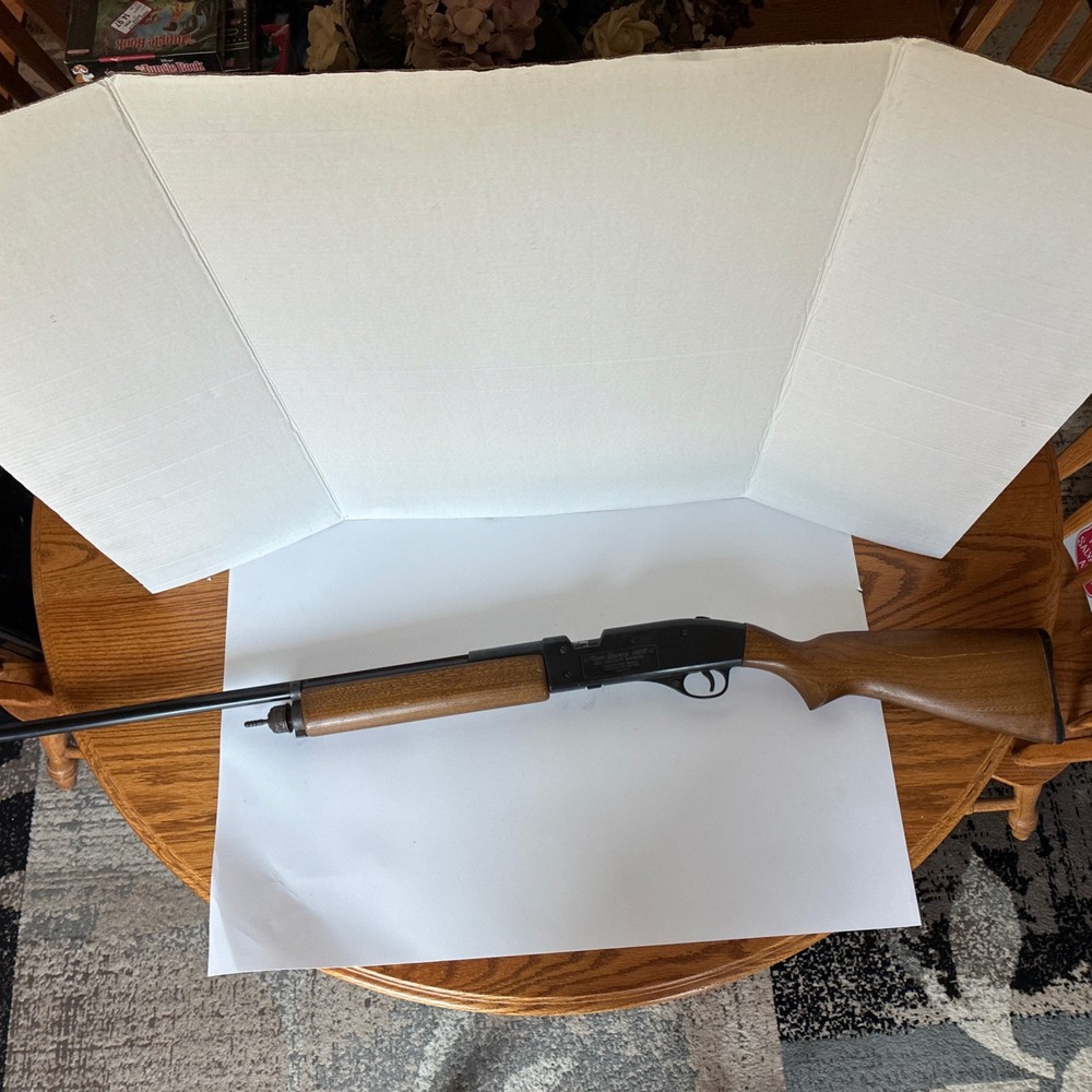 Crosman 1100 Trapmaster Co2 Powered Shotgun Air Shotgun Wood Stock