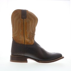Tony Lama Asher 11″ Square Toe SA2012 Mens Brown Cowboy Western Boots