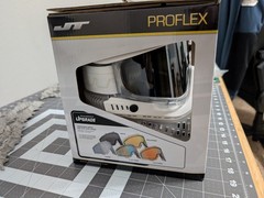 New JT Proflex Whiteout ICE Goggle (Pure white/clear) Limited Edition Committed