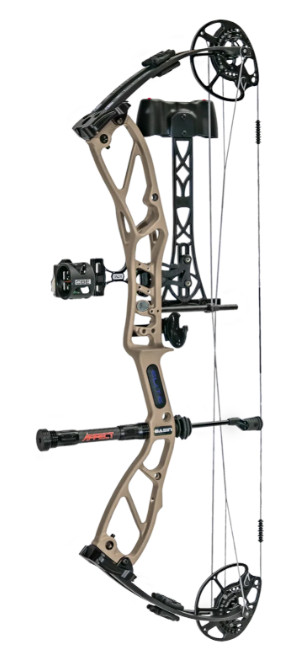 Elite Basin RTS Ready To Shoot Compound Bow MNT Tan RH 20-70LBS Adjustable New