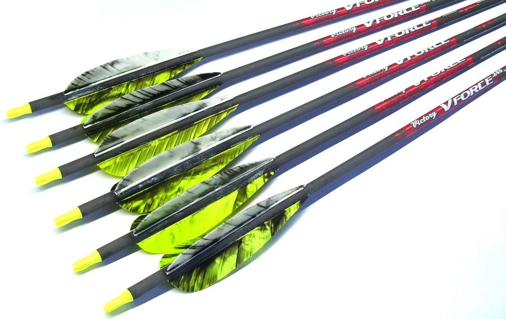 Victory V force Sport arrows for Traditional archery