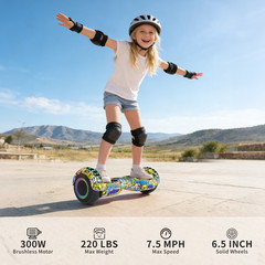 Commugo Hoverboard Self-Balancing Scooter Hoverboard UL 2272 Bluetooth for Kids