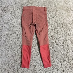 Child’s Large Pink B Vertigo Knee Patch Horseback Riding Breeches