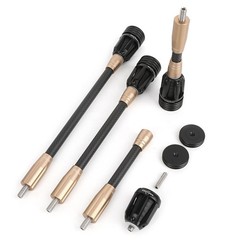 6 8 10 12 Inch Stabilizer Carbon Rod Archery Bows Balance Bar Shock Absorber