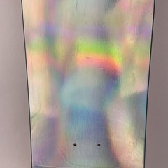 PREMIUM Skateboards 8″ x 32″ Skateboard Deck w Foil Prism Graphic Blemish Pink
