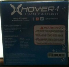 Hover-1 Rebel 6.5″ Wheels 6-MPH Speed LED Electric Scooter Black