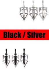 3X Hunting Broadheads Arrowheads 3 Blade 100gr Archery Bow Crossbow Arrow Tips
